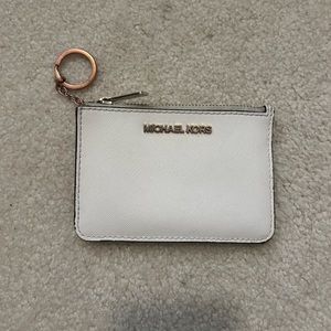 White Micheal Kors wallet